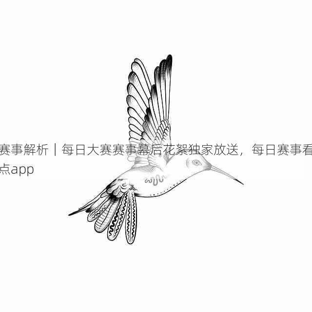 赛事解析｜每日大赛赛事幕后花絮独家放送，每日赛事看点app
