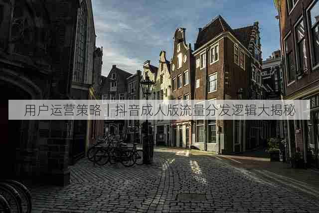 用户运营策略｜抖音成人版流量分发逻辑大揭秘