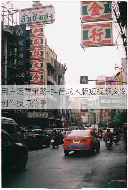 用户运营策略-抖音成人版短视频文案创作技巧分享