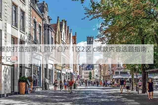 爆款打造指南｜国产自产 1区2区 c爆款内容选题指南，国产区_1